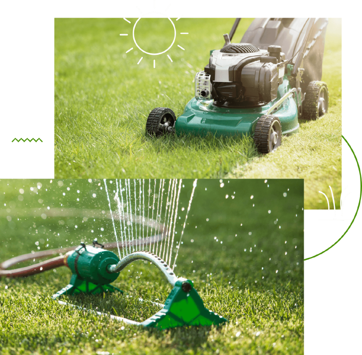 sommer rasenpflege rasenwaesser bewaesserung mobil